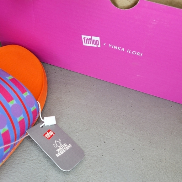 [BNIB] iQUSHION X YINKA ILORI  Water-Resistant Slides SIZE 6 [SOLD OUT] - Picture 8 of 12